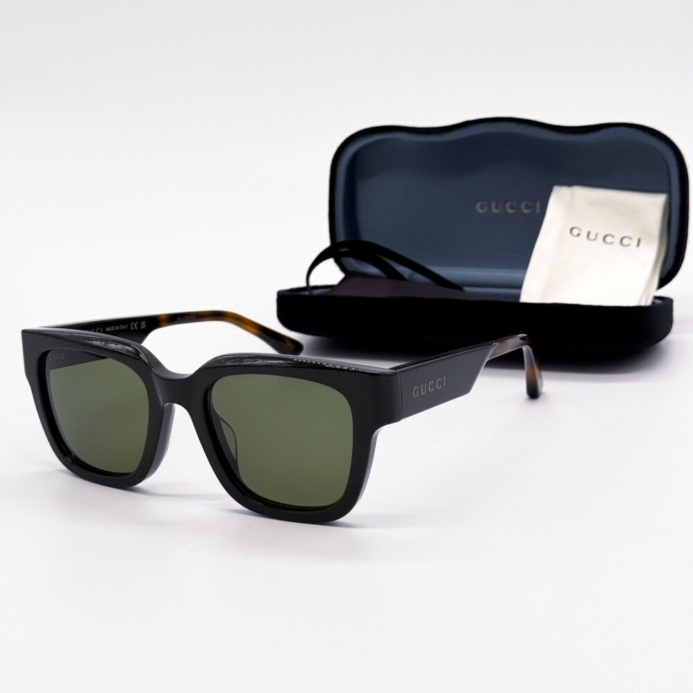 NEW GUCCI SUNGLASSES GG1670SK 003 BLACK UNISEX EYEWEAR
